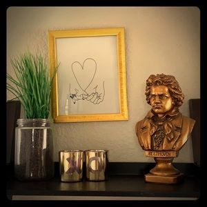 Bronze Beethoven Bust